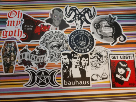 Lot of 13 stickers