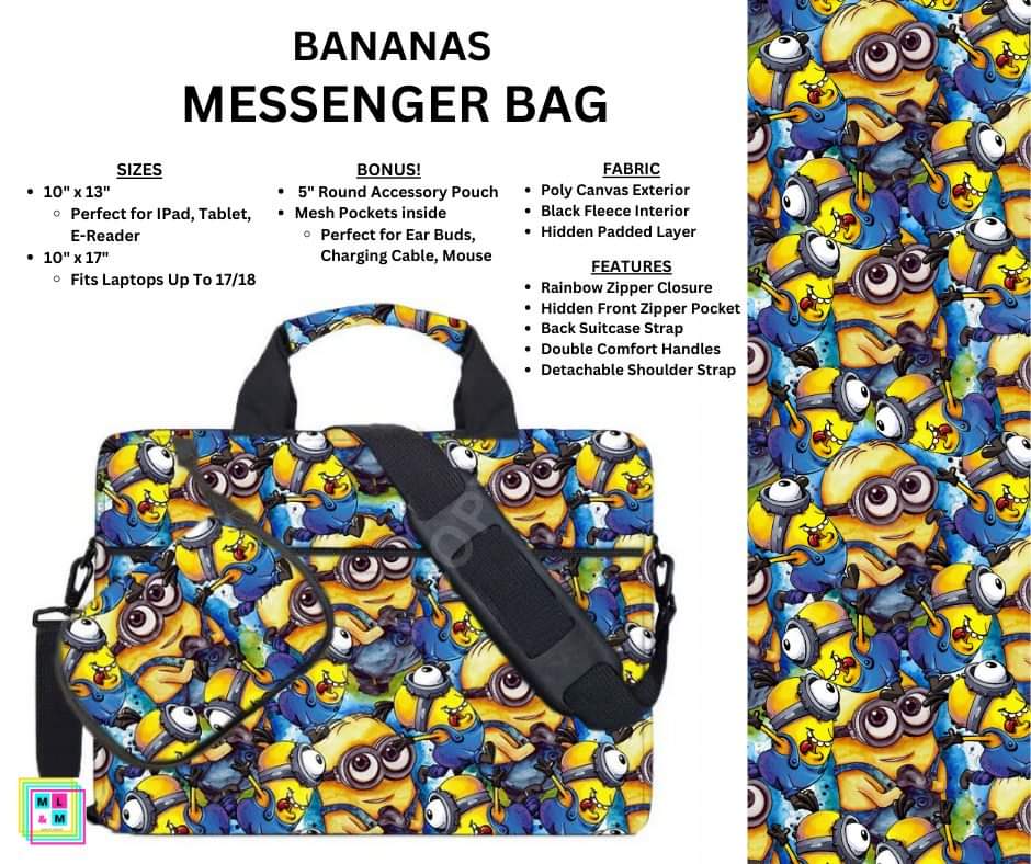 Bananas Messenger Bag