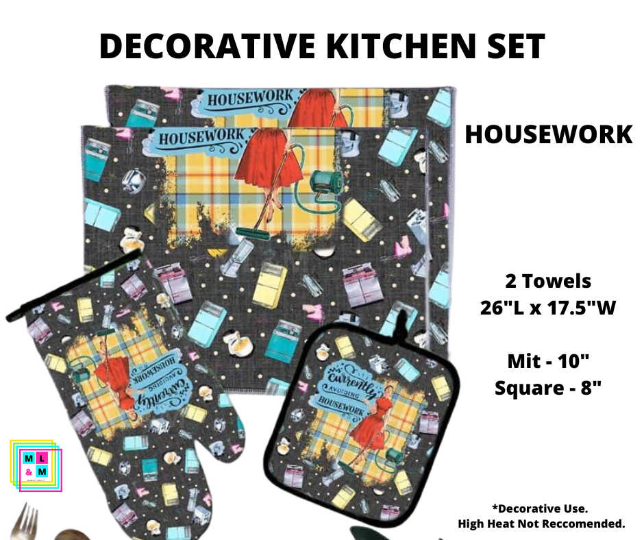 Housework - Decorative Kitchen Set