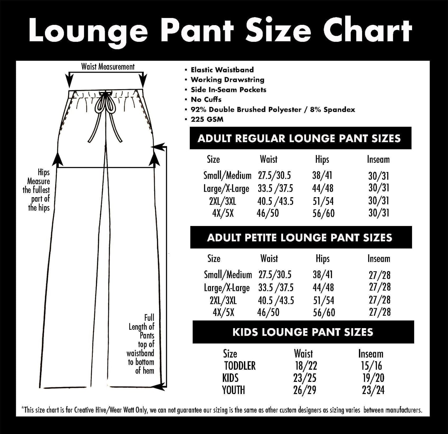 Solid Purple - Lounge Pants