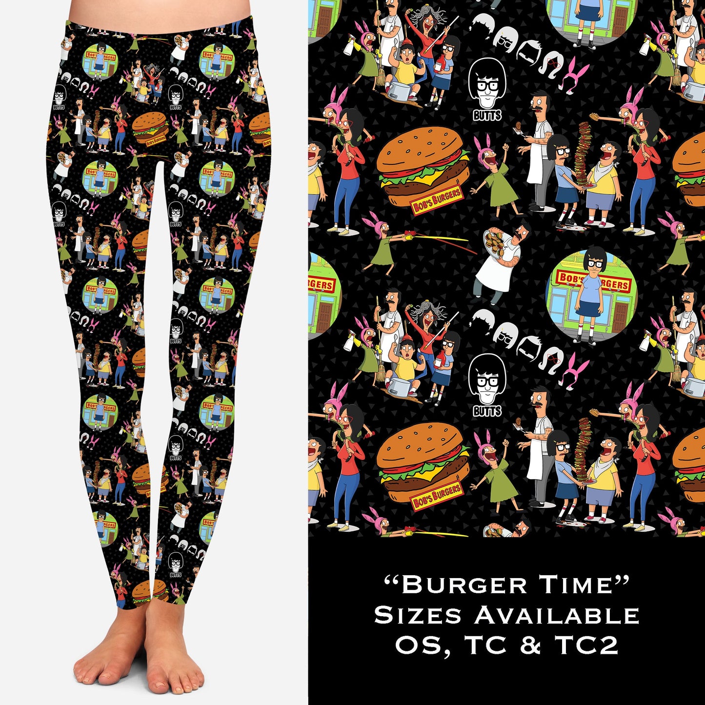Burger Time - Leggings
