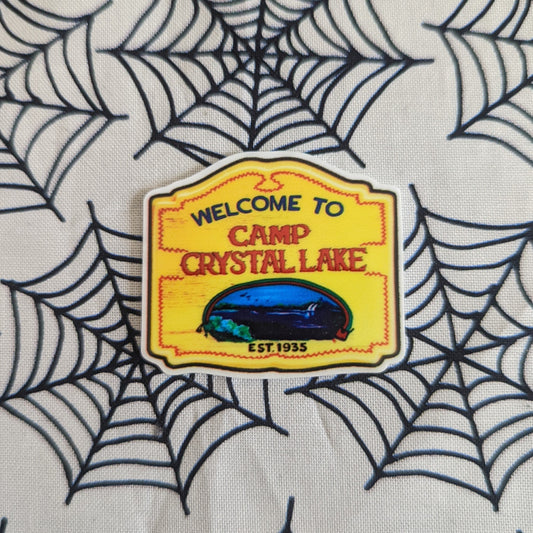 Crystal Lake pin