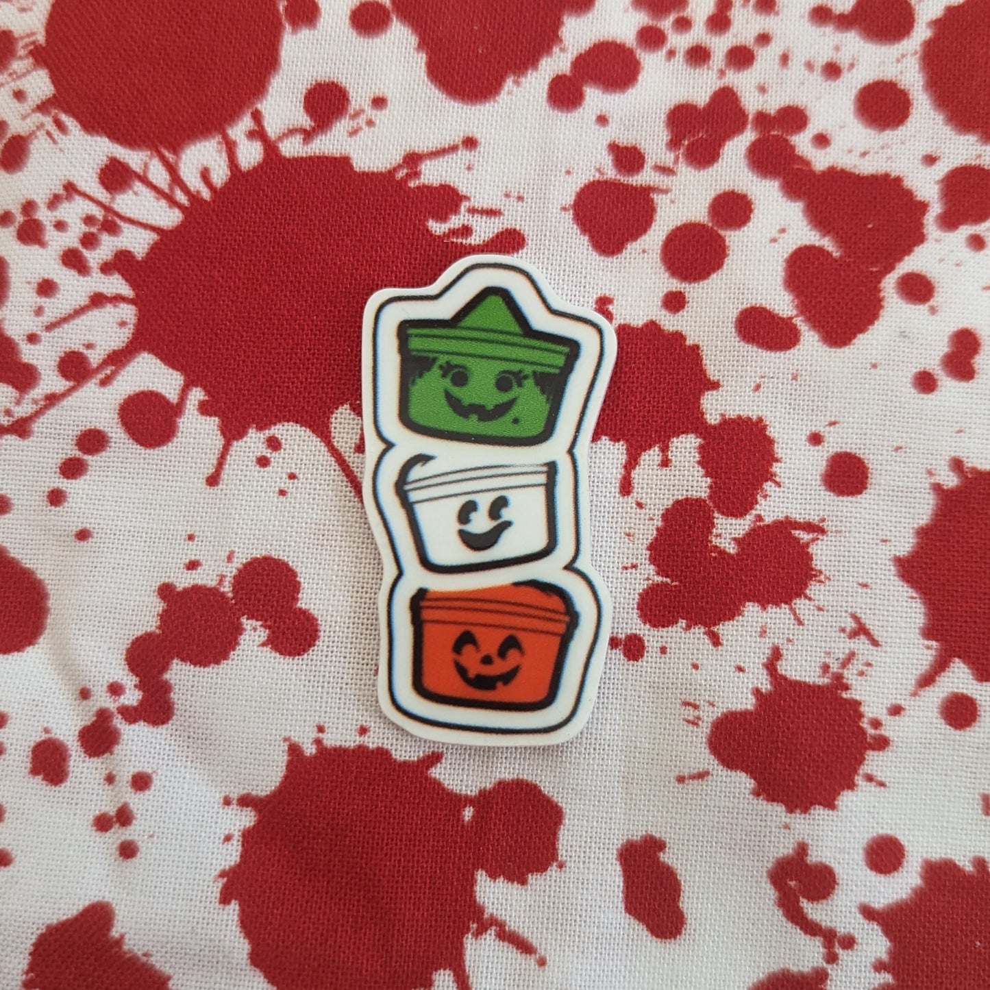 Halloween Buckets pin