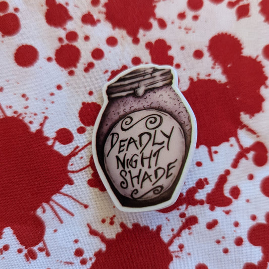 Deadly Nightshade pin