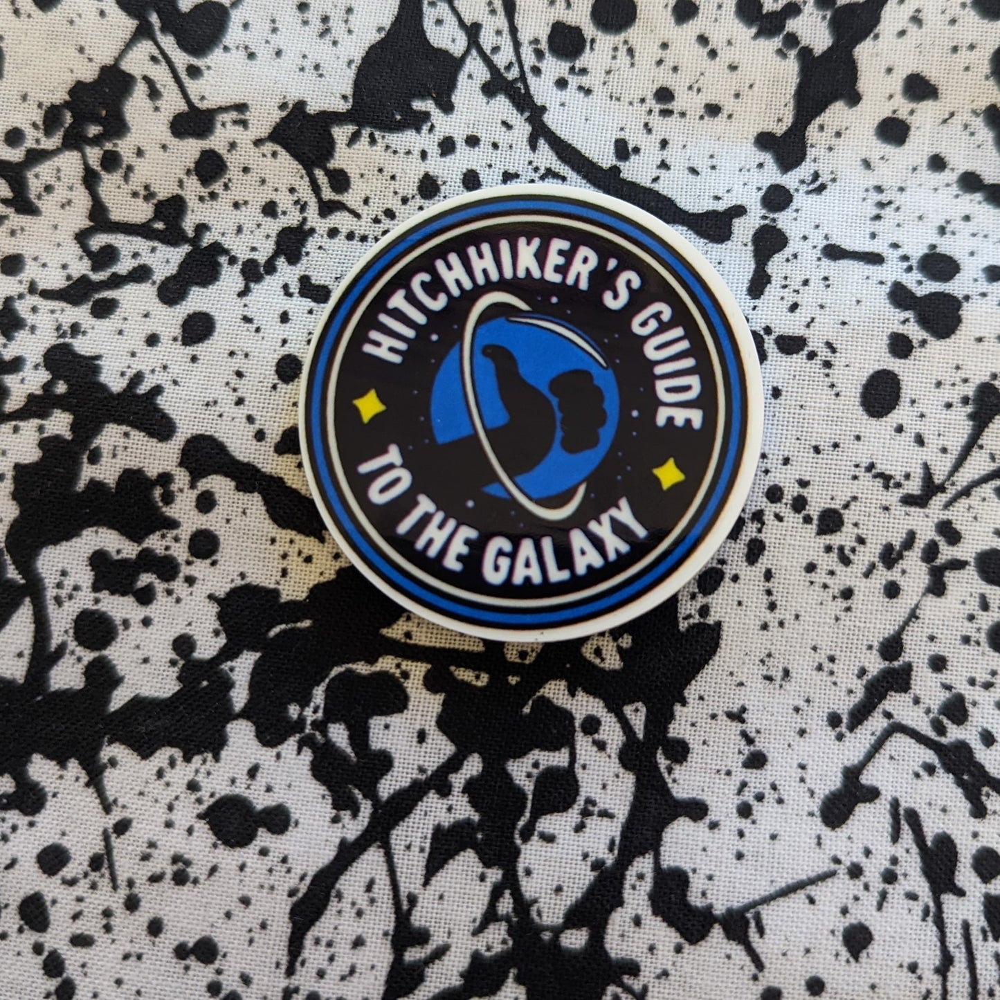 Hitchhiker's Guide pin