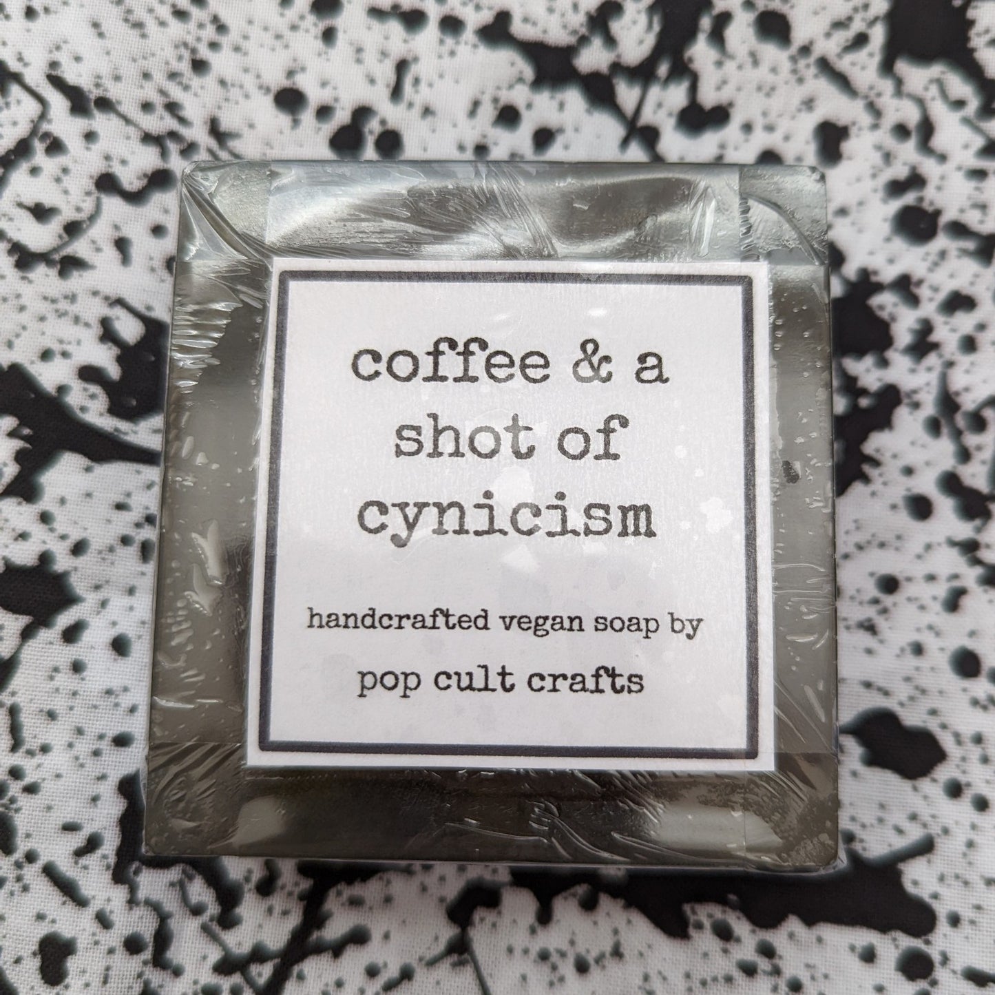 Coffee and a Shot of Cynicism soap