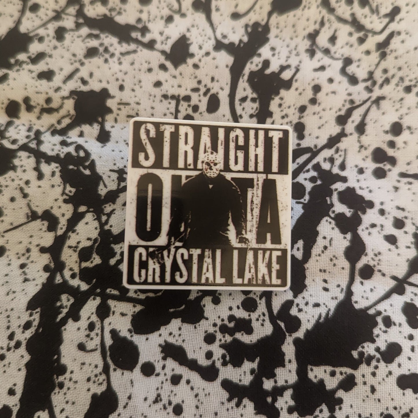 Straight Outta Crystal Lake pin