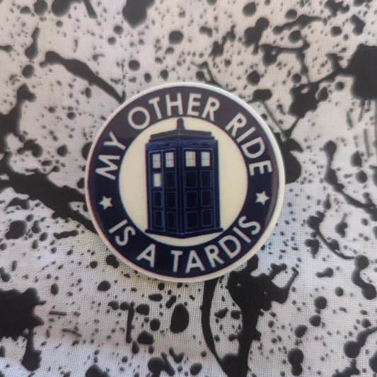 Other Ride is a Tardis pin