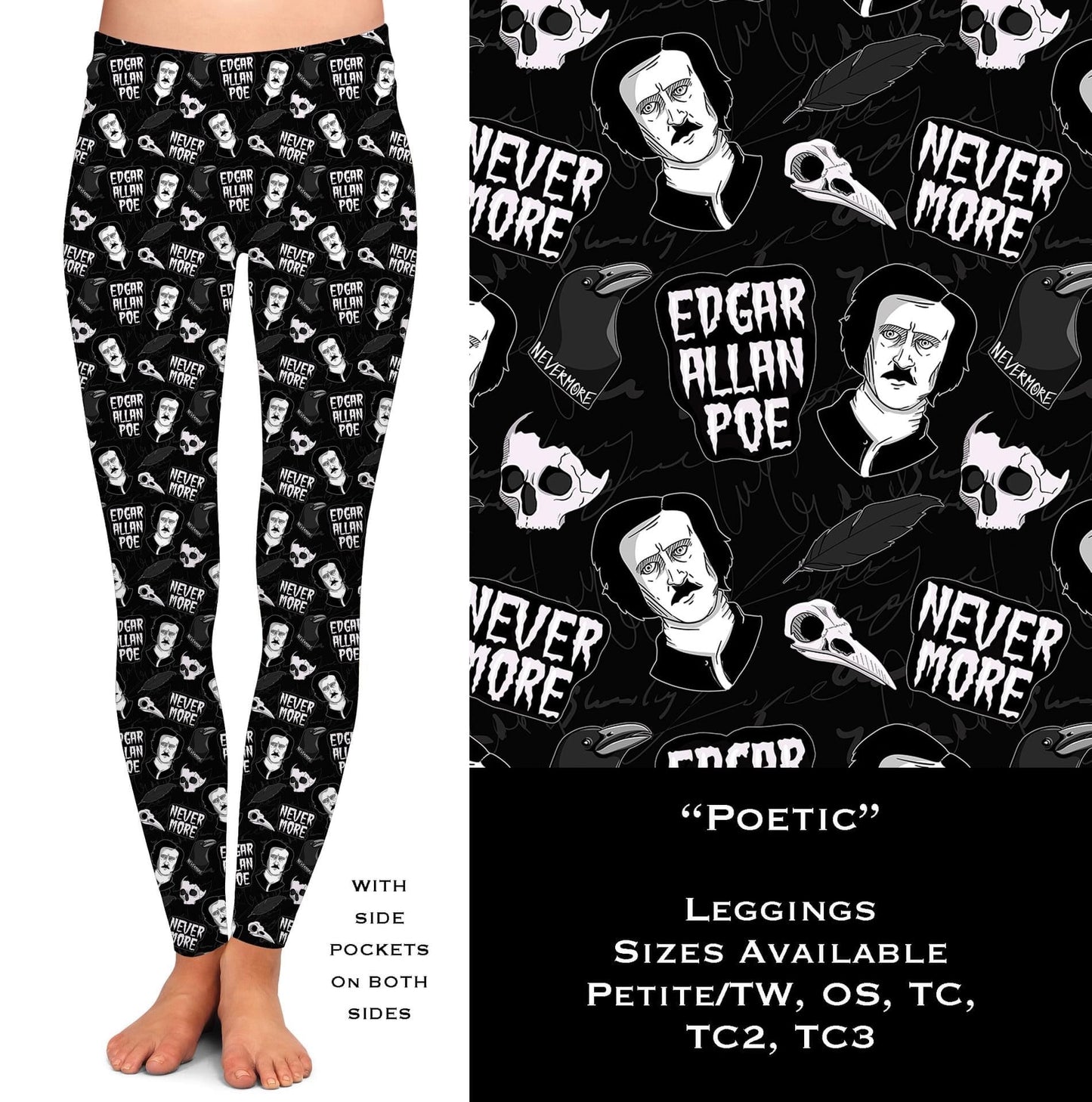 Poetic - Leggings with Pockets