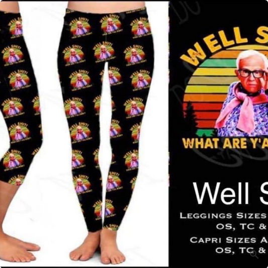 BFW Well Shit leggings with pockets