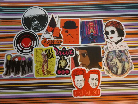 Lot of 13 stickers