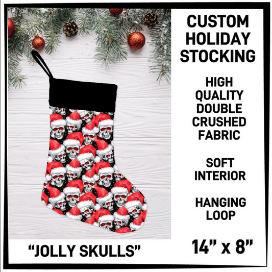 Jolly Skulls stocking
