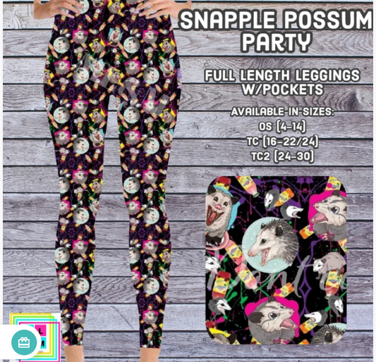 ML&M Possum pocket leggings