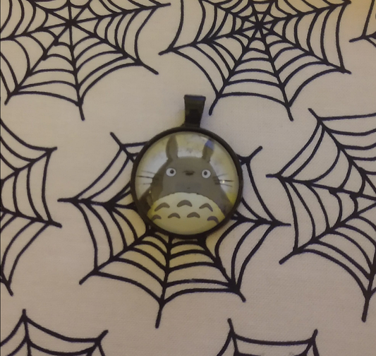 Totoro charm necklace