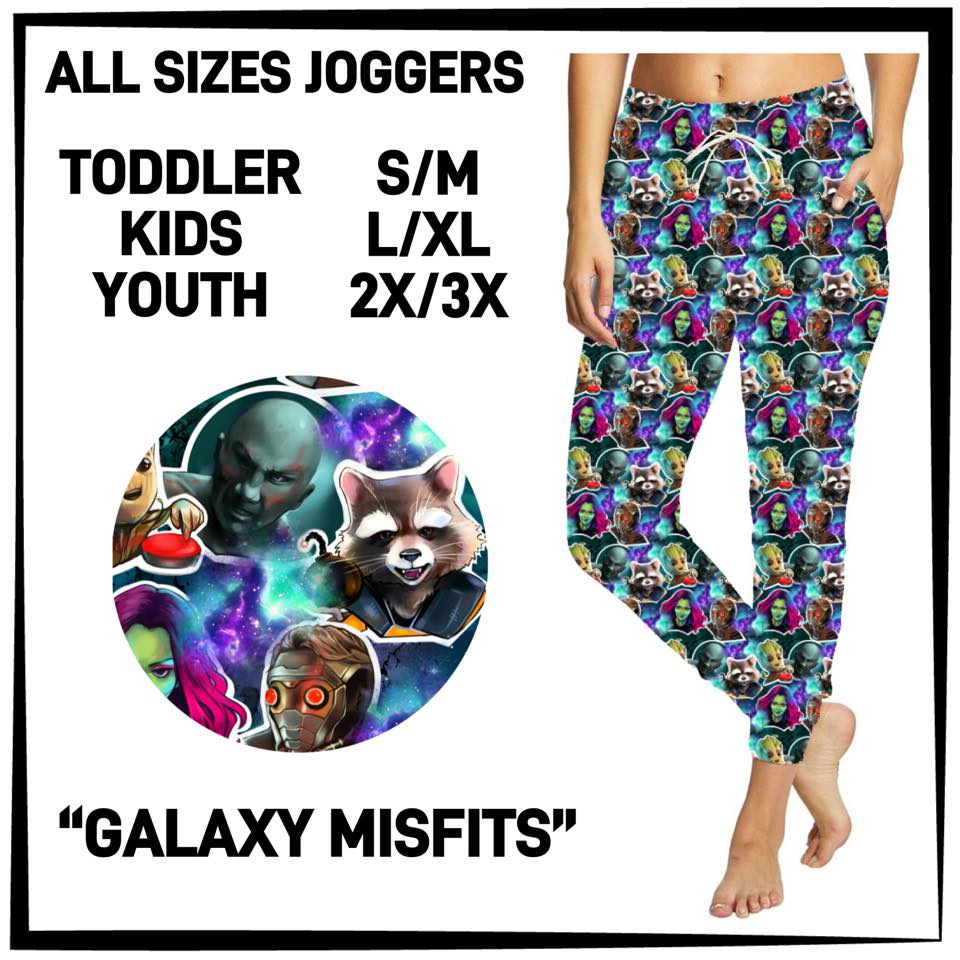 AR Galaxy Misfits joggers