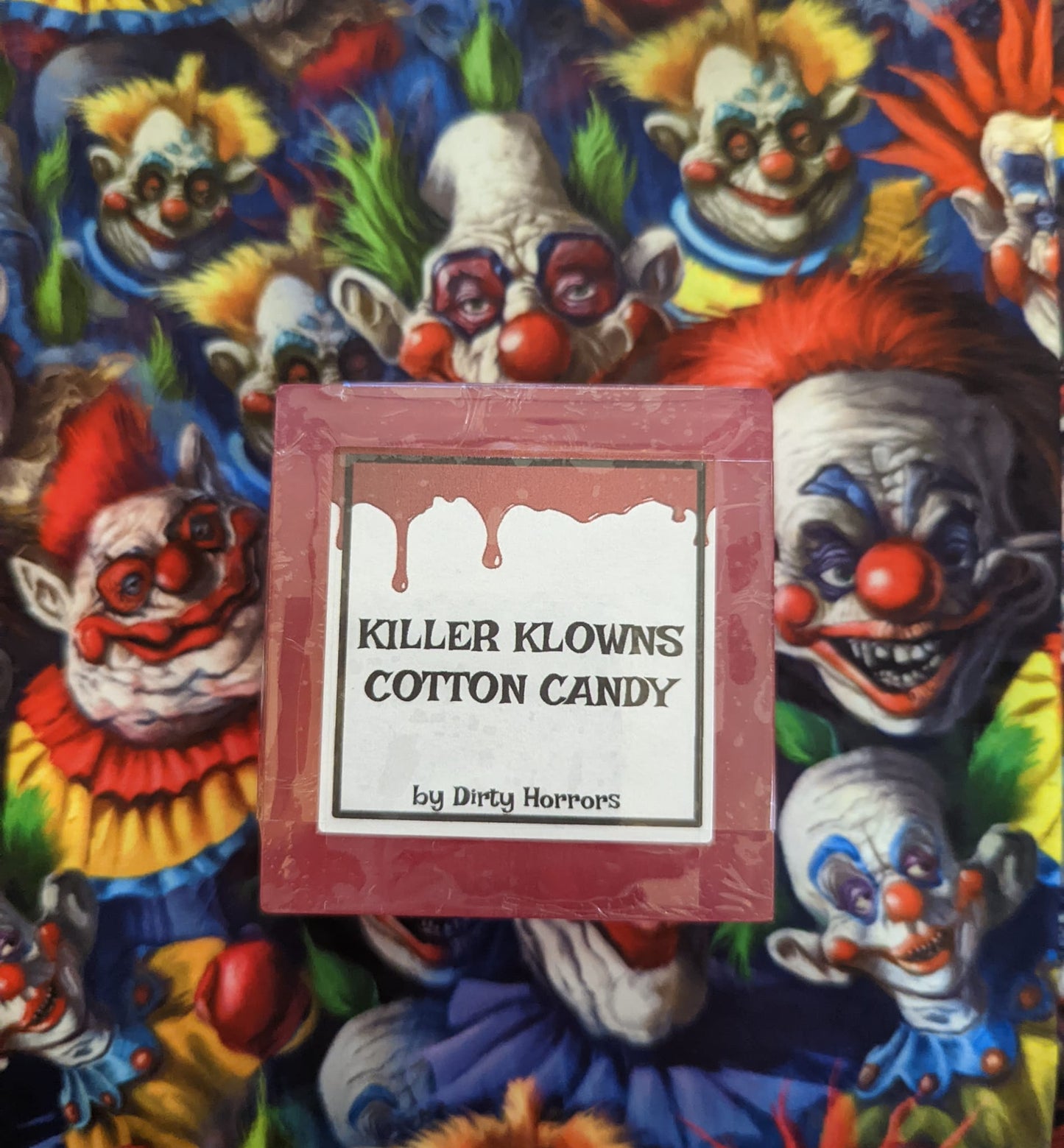 Dirty Horror Killer Klowns Cotton Candy soap