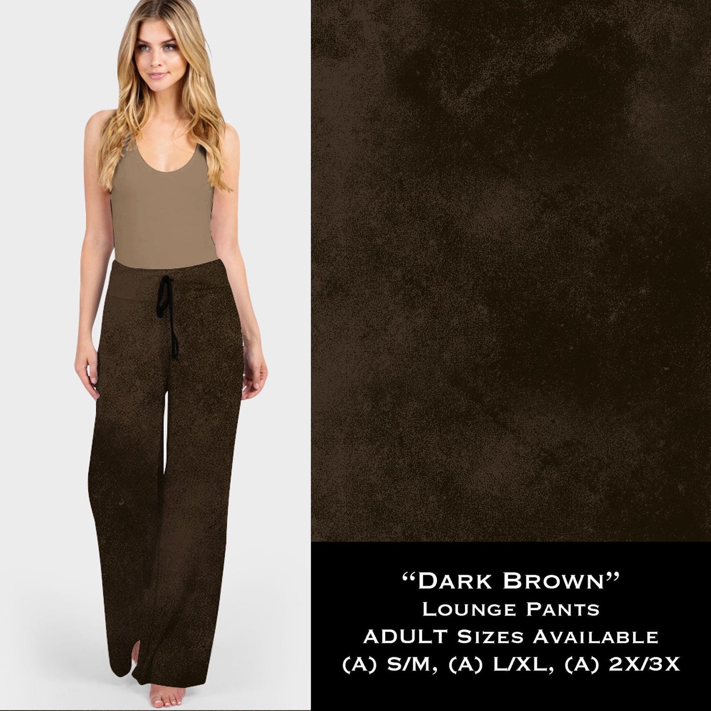 Dark Brown *Color Collection* - Lounge Pants