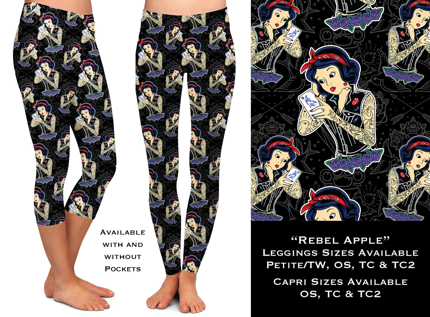 Rebel Apple - Legging & Capri