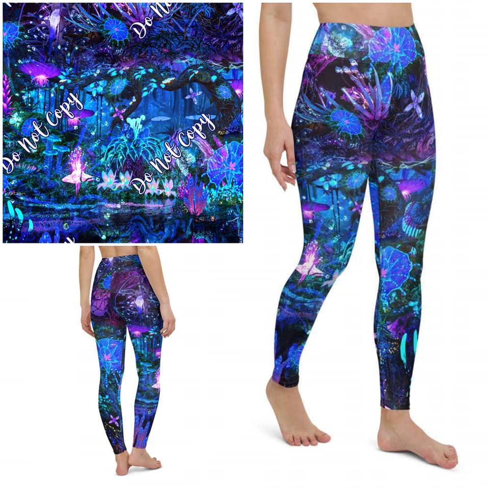 PPD Neon Forest leggings