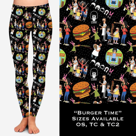 WW Burger Time leggings with pockets