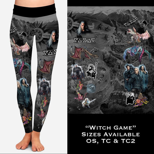 WW Witch Game leggings